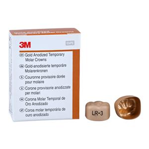 3M™ Unitek™ Crowns Size 3 1st Lower Right Molar Replacement Crowns 5/Bx