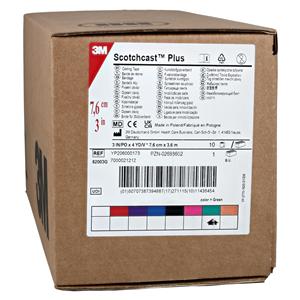 Scotchcast Plus Tape Green 3"x4yd