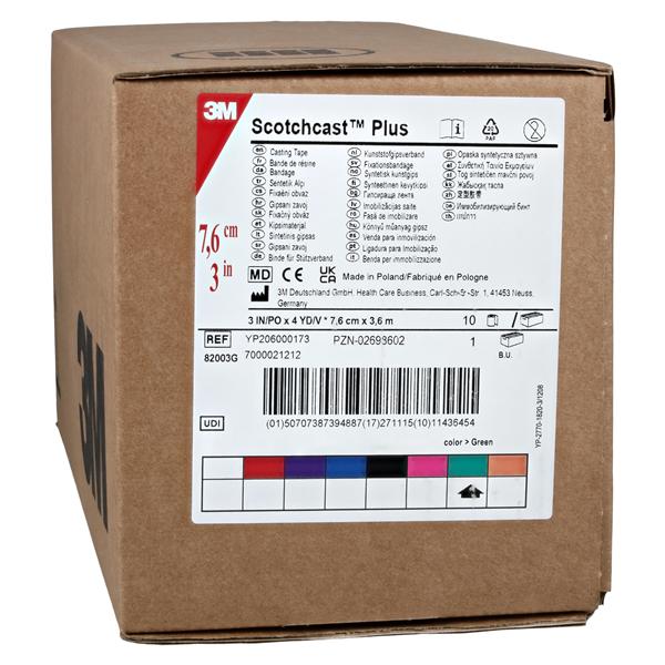 Scotchcast Plus Tape Green 3"x4yd