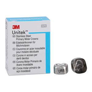 3M™ Unitek™ Crowns Size 5 2nd Primary Upper Right Molar Replacement Crowns 5/Bx