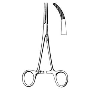 Sklarlite Kelly Hemostatic Forcep Curved 5-1/2" Stainless Steel Ea