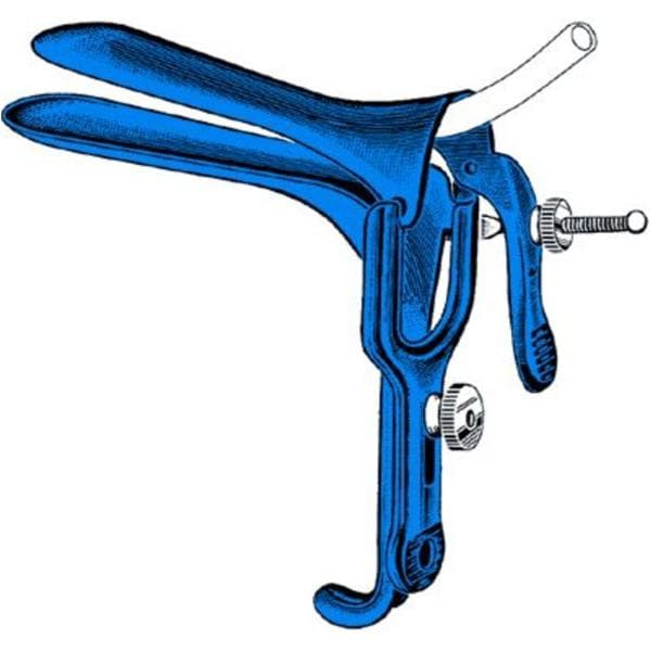 Graves Vaginal Speculum 4x1-1/4" Medium Ea