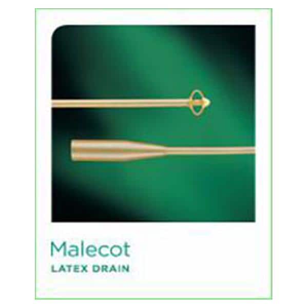 Malecot Catheter Drain 22Fr 4-Wing Tip 6/CA