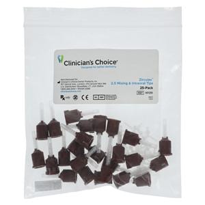 Zircules Mixing Tips Size 2.5 25/Pk