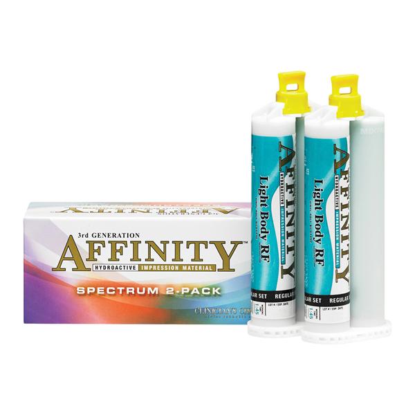 Affinity Impression Material Fast Set Light Body Regular Flow Refill 2/Pk
