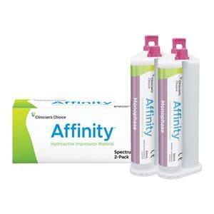 Affinity Impression Material Regular Set Monophase Refill 2/Pk