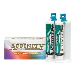 Affinity Impression Material Fast Set Heavy Body Refill 2/Pk