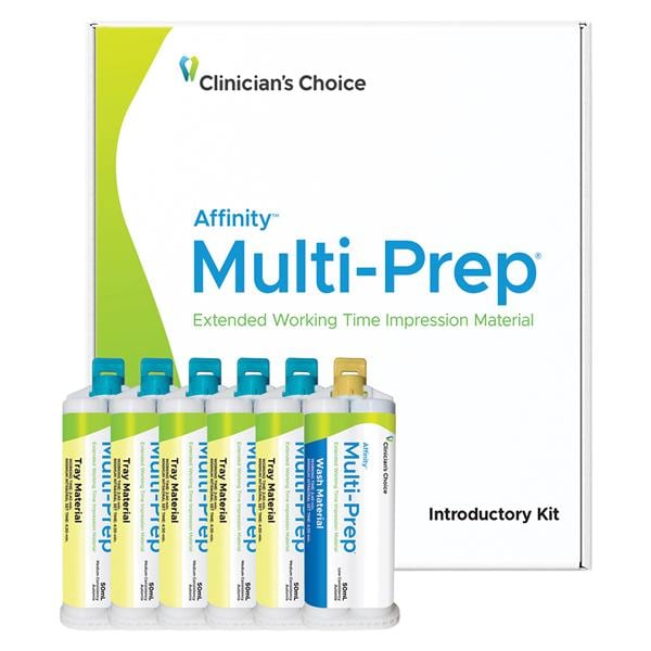 Affinity Multi-Prep Impression Material Hydrctv Wsh/Try Introductory Kit Ea