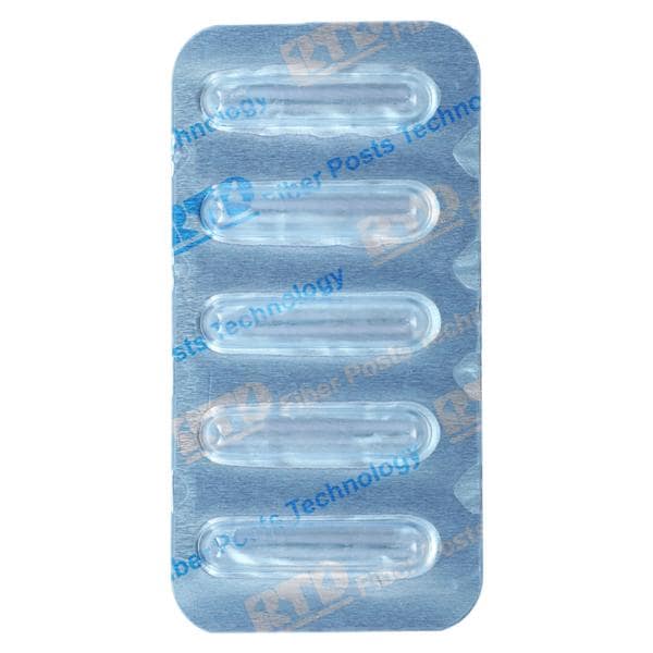 Macro-Lock Oval Posts Refill Size 3 2.49 mm Blue 5/Pk