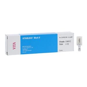 VITABLOCS Mark II 3D Milling Blocks I12 0MIC For CEREC 5/Pk