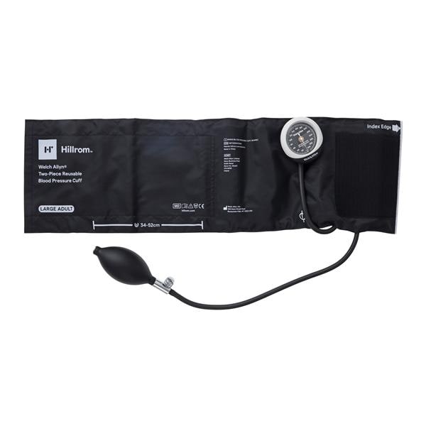 DuraShock Silver Series Aneroid Sphygmomanometer 12 Gry/Blk LF Arm Dl Dspl Ea