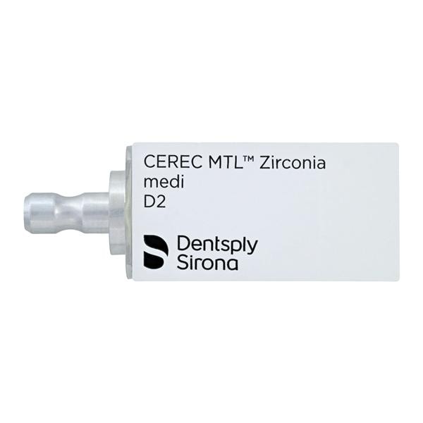 CEREC MTL Zirconia Milling Blocks Medi D2 For CEREC 2/Bx