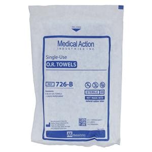 Actisorb Towel O.R. Blue Sterile