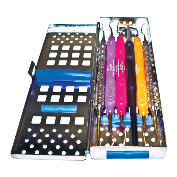 Instrument Cassette Stainless Steel Silver 7 Instruments Ea - Instrument Cassette Stainless Steel Silver 7 Instruments Ea - Image 1