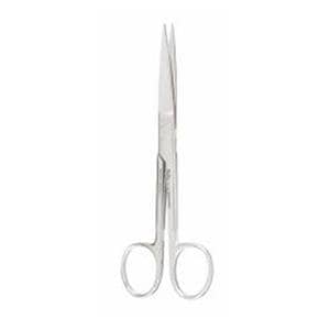 Serratex Operating Scissors Straight 5-1/2" Stainless Steel Autoclavable Rsbl Ea
