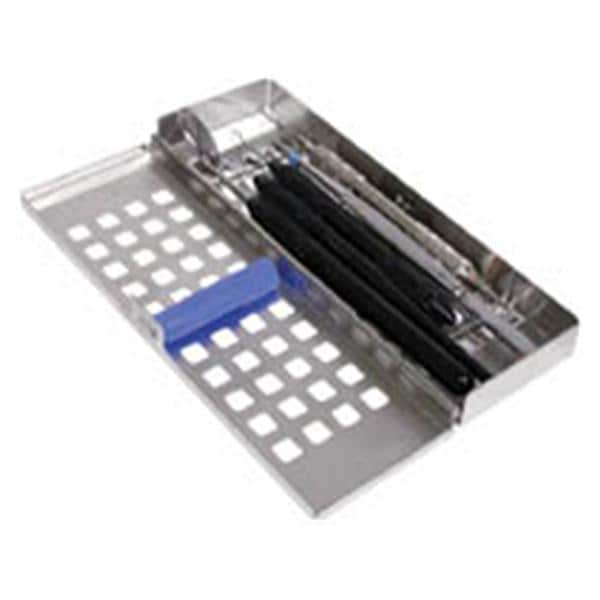 Instrument Cassette Stainless Steel Silver 5 Instruments Ea