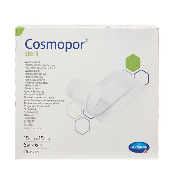 Cosmopor Cotton Contact Layer Dressing 6x6" Sterile Polyacrylic Adhesive NAdh LF
