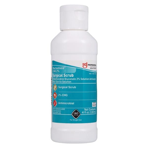 BactoShield Surgical Scrub CHG 2% 4oz, 48 EA/CA