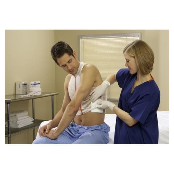 X-Span Bandage Tubular Size 9/10 Orange Not Made With Natural Rubber Latex Ea