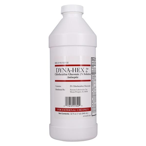 Dyna-Hex Surgical Scrub 32oz, 12 BT/CA
