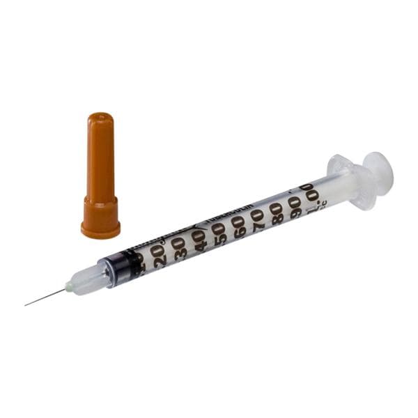 Monoject Slip Tip Syringe 1cc Low Dead Space 500/Ca