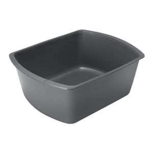 Wash Basin Rectangle Plastic Graphite 6qt