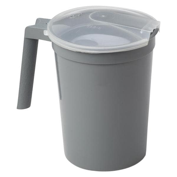 Water Pitcher Plastic Graphite Reusable