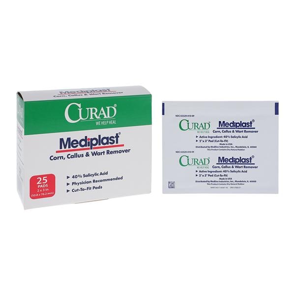 Mediplast Wart Adhesive Pad 25/Bx, 6 BX/CA
