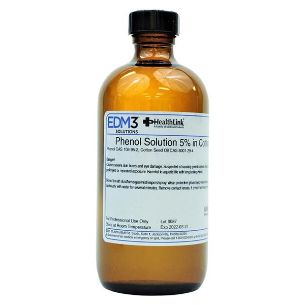 Phenol Reagent 5% 8oz Ea
