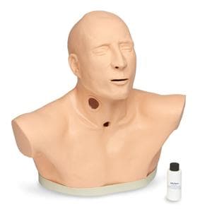 Life/form Tracheostomy Care Training Adult Male Simulator Ea