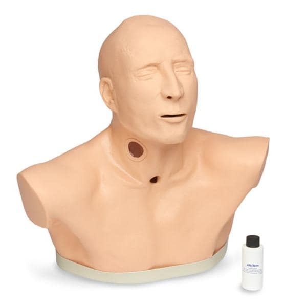 Life/form Tracheostomy Care Training Adult Male Simulator Ea