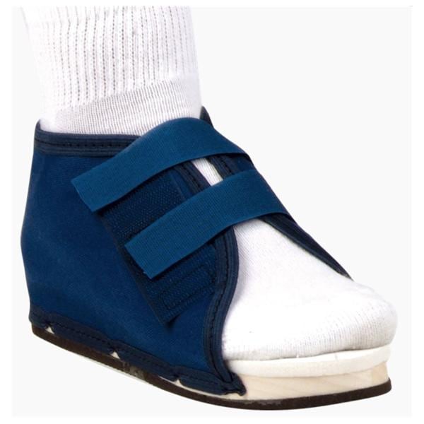 Post-Op Shoe Canvas Upper Blue Large Women 8.5-10