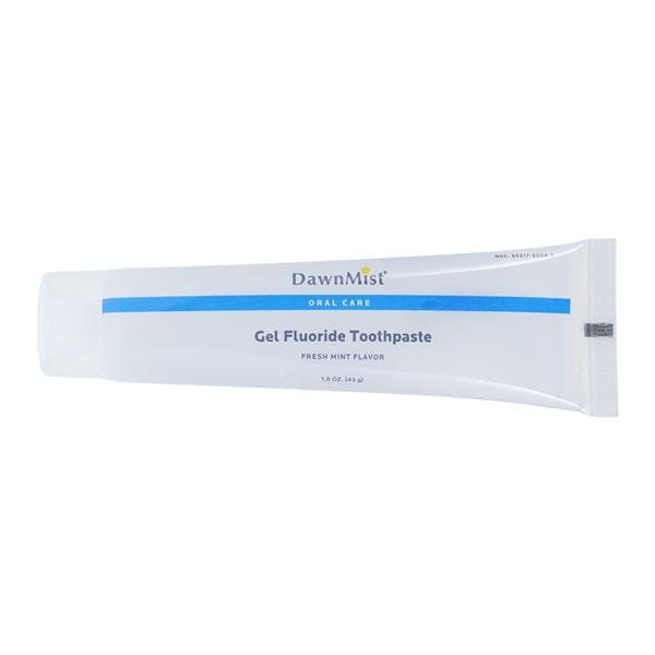 DawnMist Anticavity Mint Gel Toothpaste 1.5 oz 144/ca product image