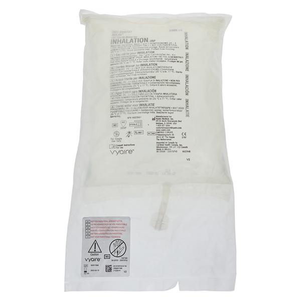 Water Inhalation Solution Bag 2000mL Each, 6 EA/CA