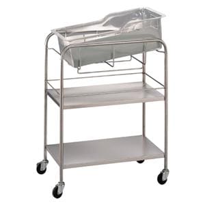 Coleman Hospital Bassinet Stainless Steel Ea