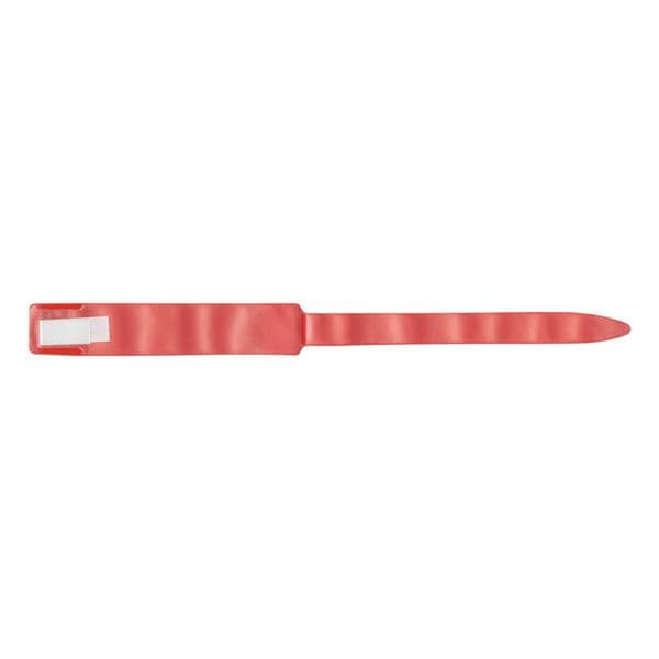 Soft-Lock Insert Wristband Vinyl Red Adult 250/BX