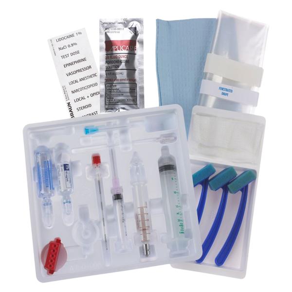 Perifix Epidural Tray 18g 3-1/2"