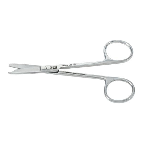 Vantage Littauer Stitch Scissors Straight 4-1/2" Stainless Steel EA thumbnail 2