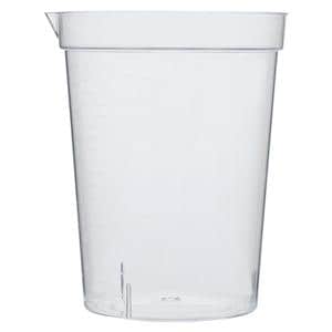 Specimen Container 6.5oz Polystyrene Non-Sterile 25/Pk, 20 PK/CA