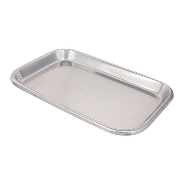 Instrument/Drying Tray 10x6-1/2x3/4" Stainless Steel Non-Sterile Reusable Ea