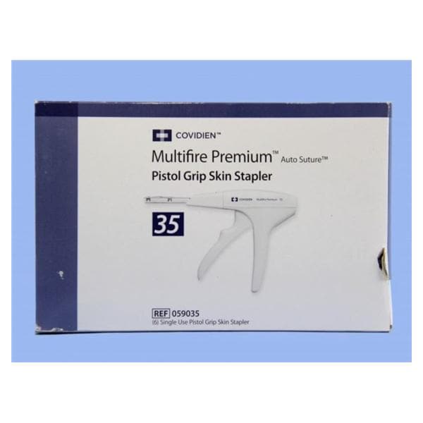 MultiFire Premium Skin Stapler Stainless Steel 6/Ca
