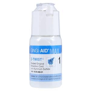 Gingi-Aid MAX Z-Twist Braided Aluminum Sulfate Size 1 Thin Ea