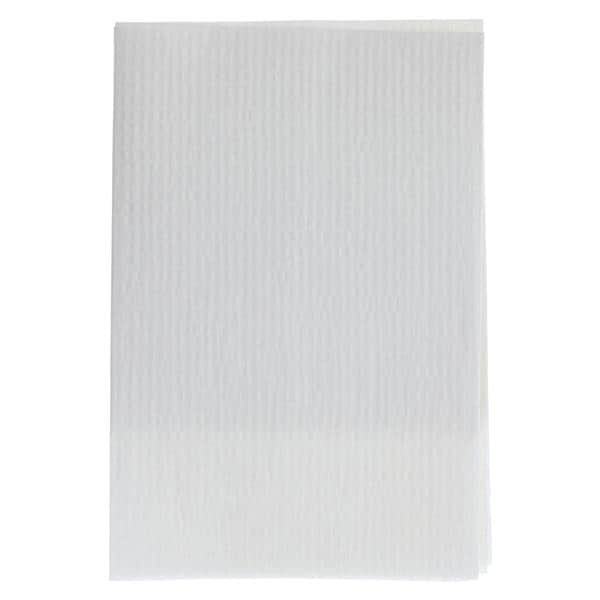 Patient Towel 3 Ply Tissue / Poly 19 in x 30 in White Disposable 300/Ca