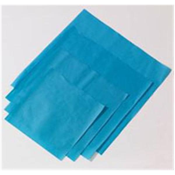 Sterilization Wrap 24 in x 24 in Blue 500/Ca Henry Schein Special Markets