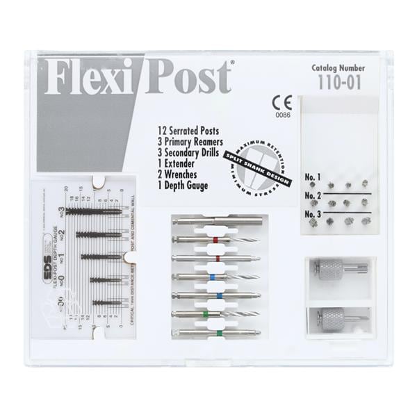 Flexi-Post Posts Stainless Steel Assorted Kit Size Assorted Parallel Sided Ea