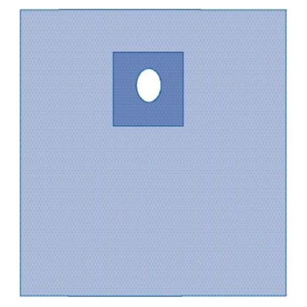 31x42" Sterile Special Procedure Drape 3-1/2x4-1/4" Fenestrated