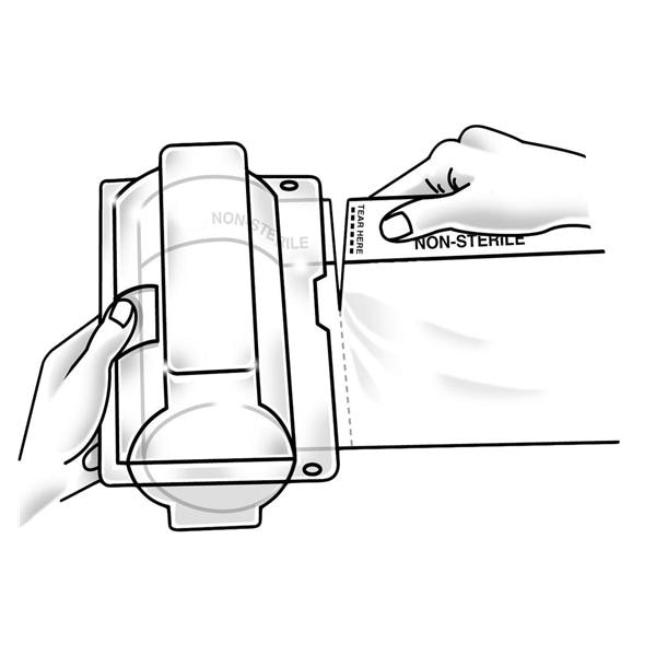 InvisiShield 18x12" Non-Sterile Towel/Multipurpose Drape Non-Fenestrated