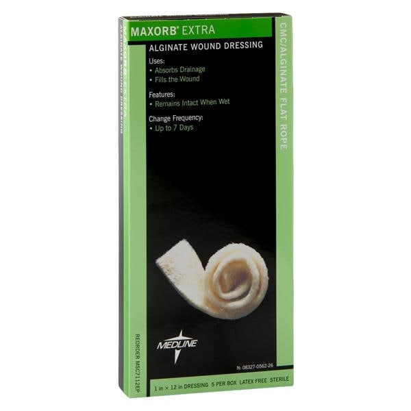 Maxorb Extra Alginate Dressing 1x12" CMC