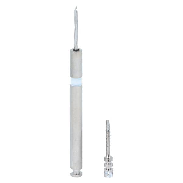 Flexi-Post Posts Titanium Economy Refill Size 00 Parallel Sided White 30/Pk