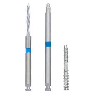 Flexi-Post Posts Stainless Steel Size Blue Parallel Sided 30/Pk